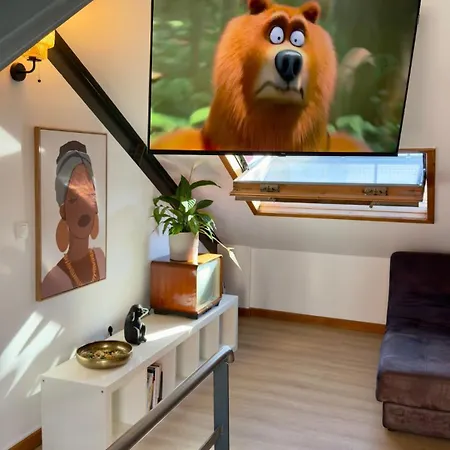 Bright Stylish Duplex With A Private Roof Terrace Lägenhet *