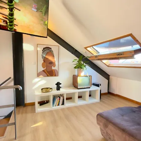 Bright Stylish Duplex With A Private Roof Terrace Lägenhet *